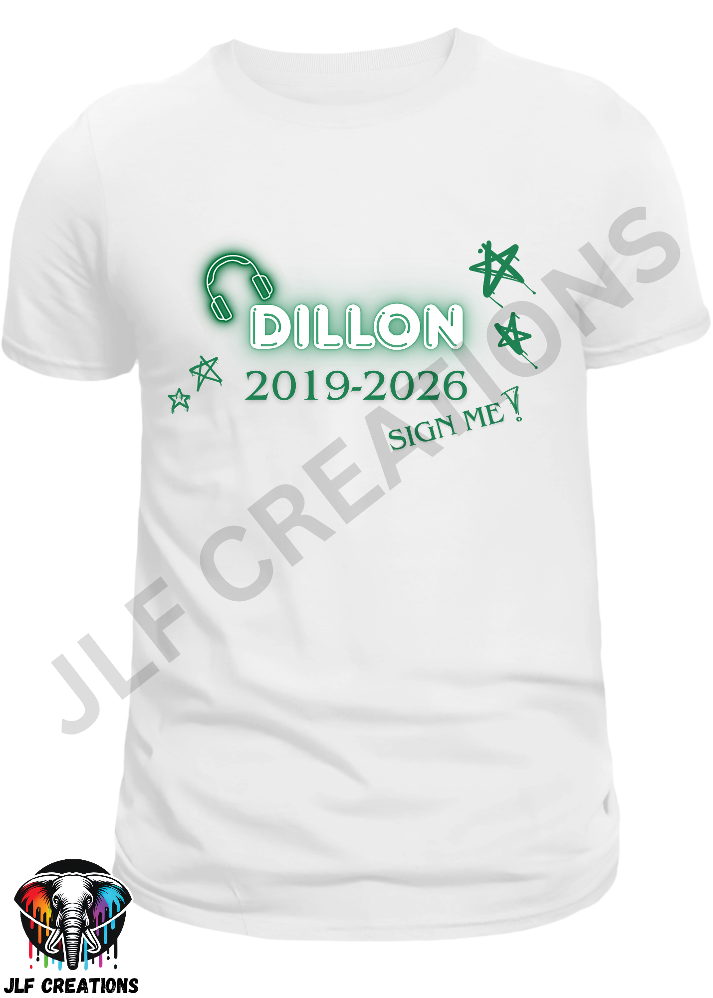 Leavers signing T-shirt