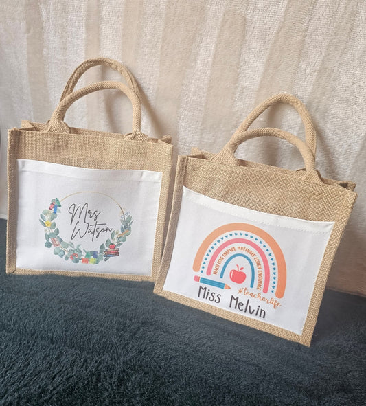 Jute tote bags
