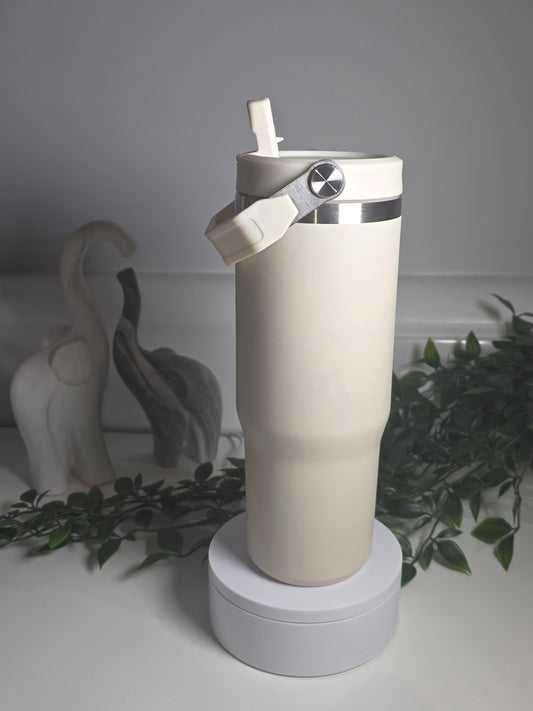 Steel Tumbler with Handle