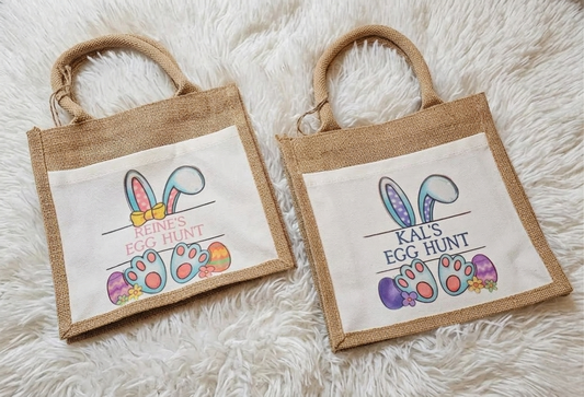 Egg Hunt Tote Bags