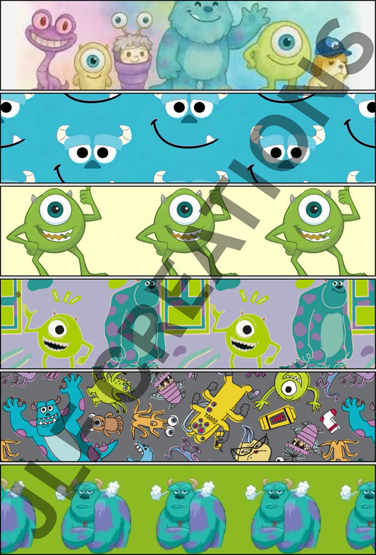 Monster Inc Tube Tape