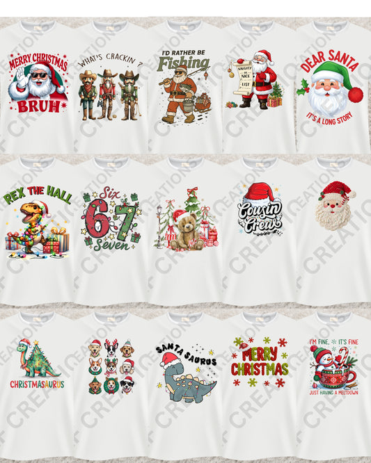 Children's Christmas T-shirt - Bundle 2