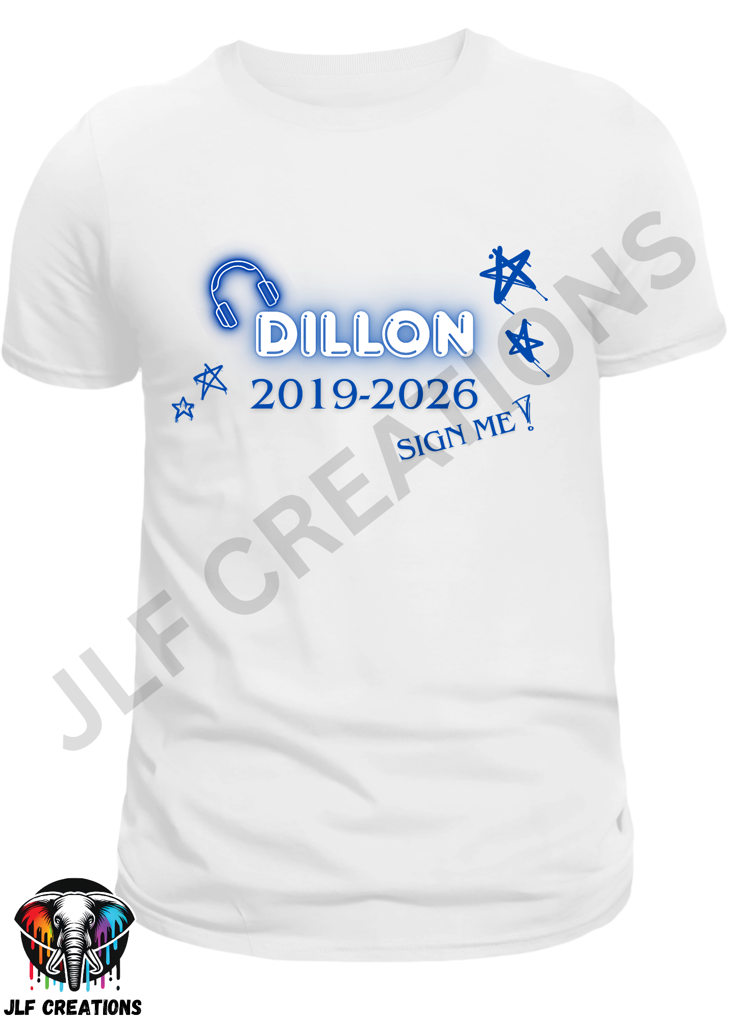 Leavers signing T-shirt